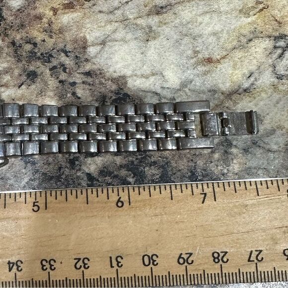 BKE Buckle Ladies Silver Watch with Crystal Accents - Picture 11 of 12